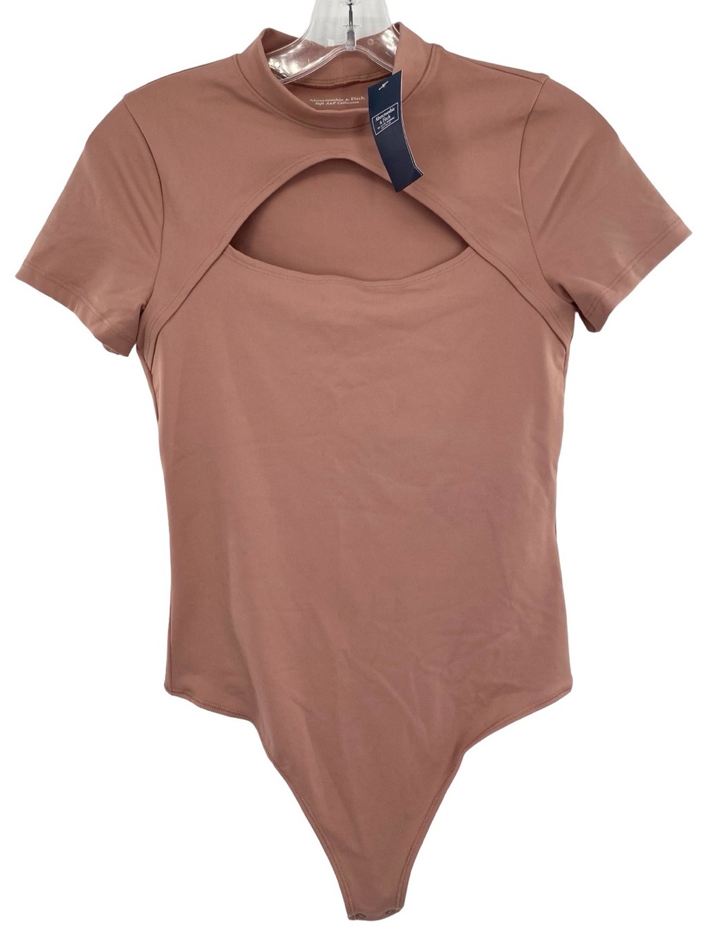 Abercrombie & Fitch Soft A&F Collection Cutout Bodysuit Size Small New